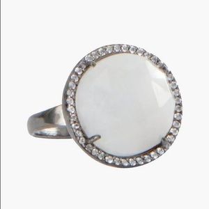NWT Lucky Brand White Statement Ring